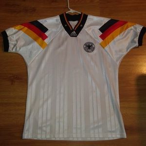 ADIDAS GERMANY Euro 1992/94 Soccer Jersey Vintage